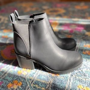 NEW - Chunky black ankle boots - Francesca’s